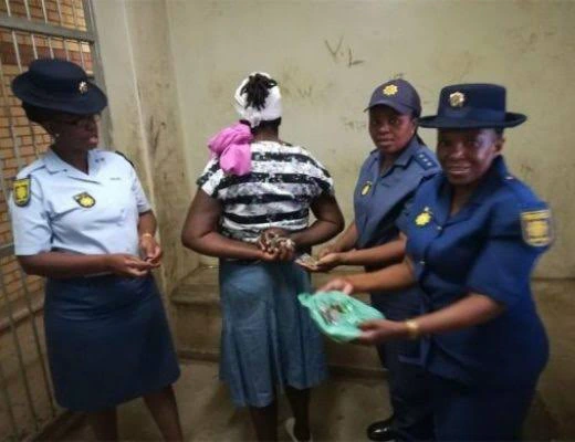 South African women are completely Sh0cked after what police found from a woman at Crown Mines
