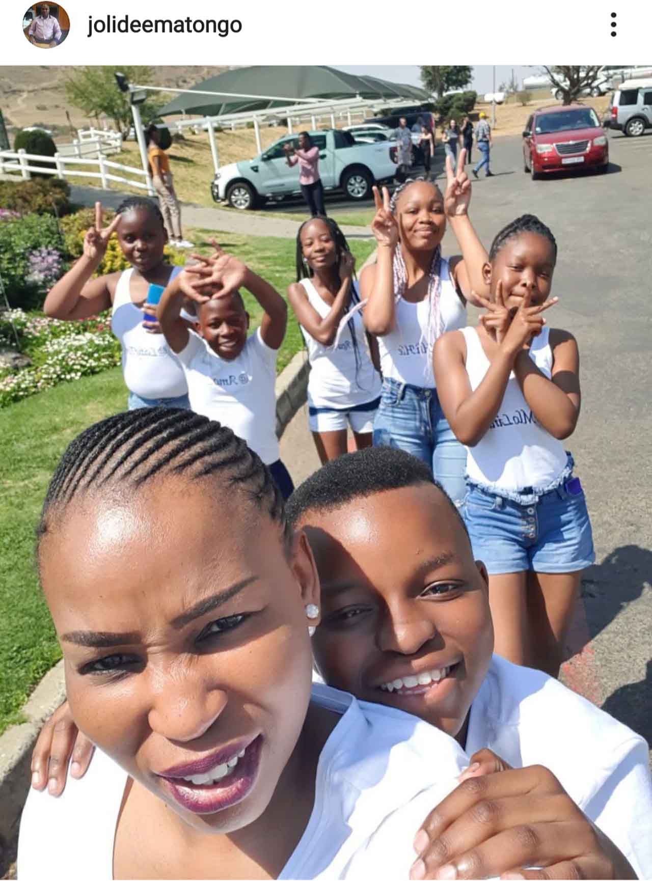 Pictures children of Johannesburg Major with their gorgeous mother