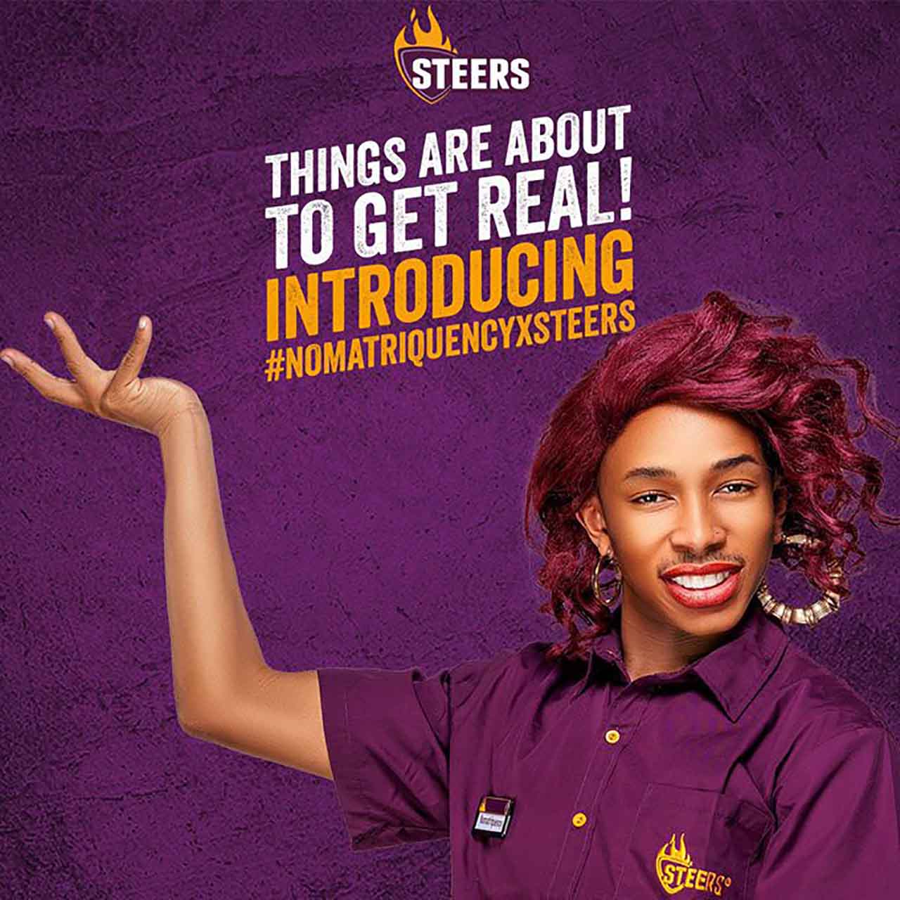 Nomatriquency! Lasizwe gets endorsement with Steers for his Noma character
