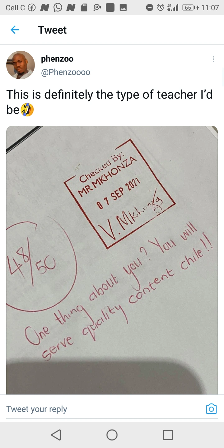A Teacher Leaves Mzansi In Disbelief After Writing This On An Exam Sheet Of A Learner