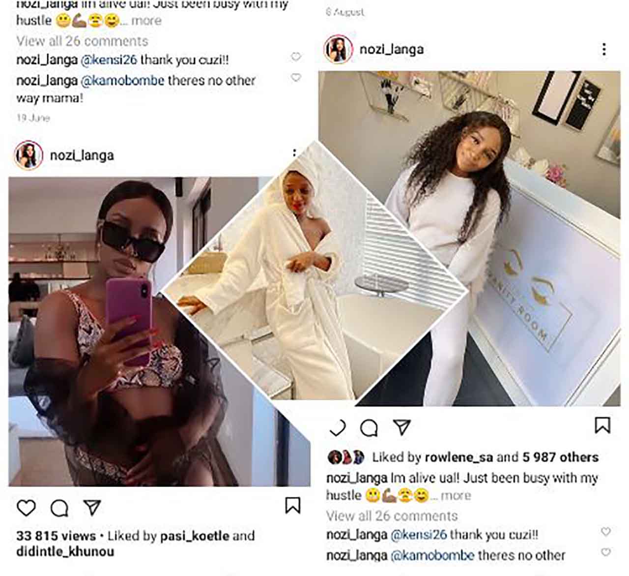 Mzansi’s Skeem Saam actress Glenda recently left fans speechless with her Beauty
