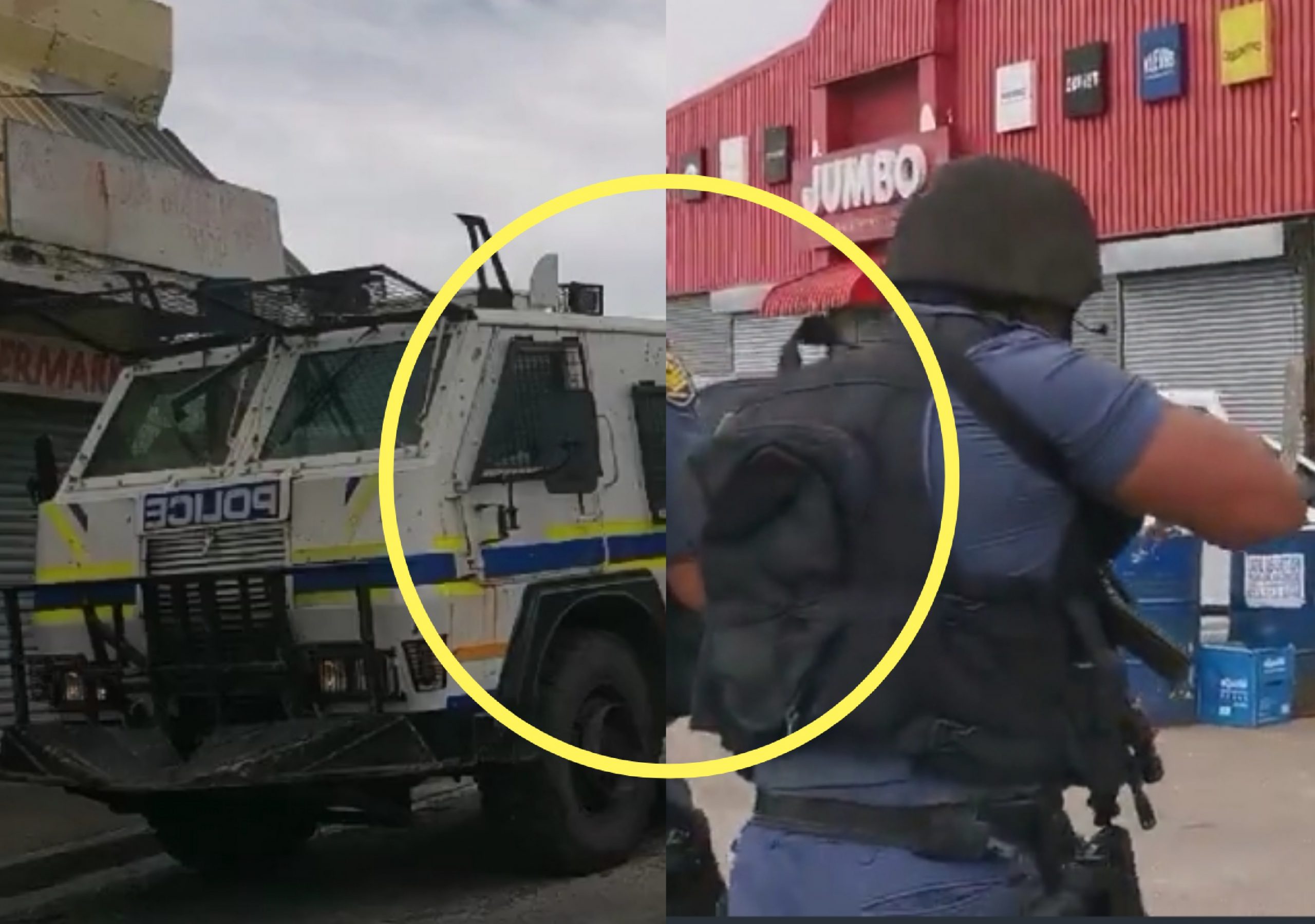 WATCH SOMALI Shops RAIDED By SAPS Special Forces After Showing Off HEAVY WEAPONS – SOUTH AFRICA