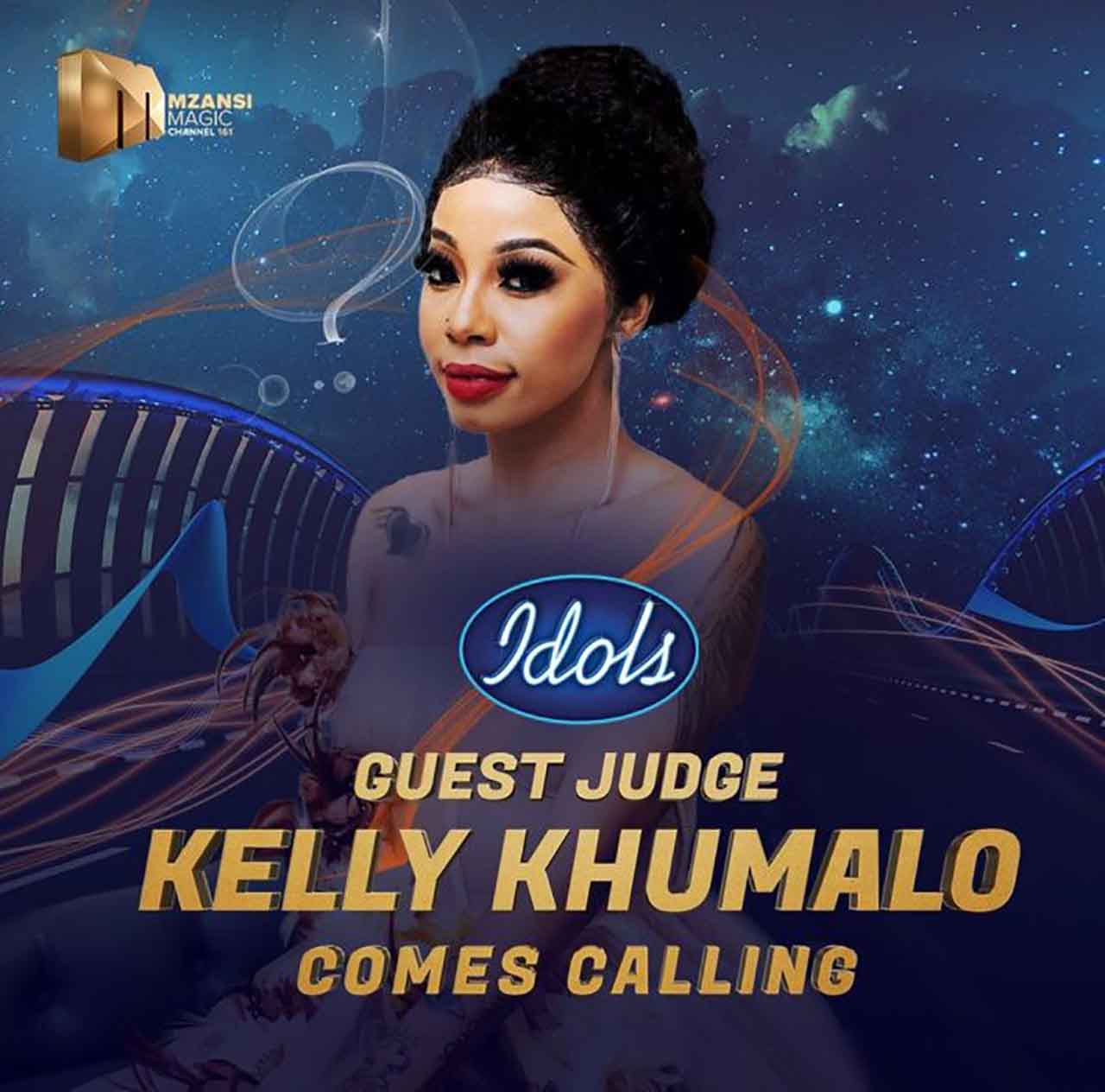 Idols SA Judge: Kelly Khumalo Joins Unathi Nkayi and Randall Abrahams 