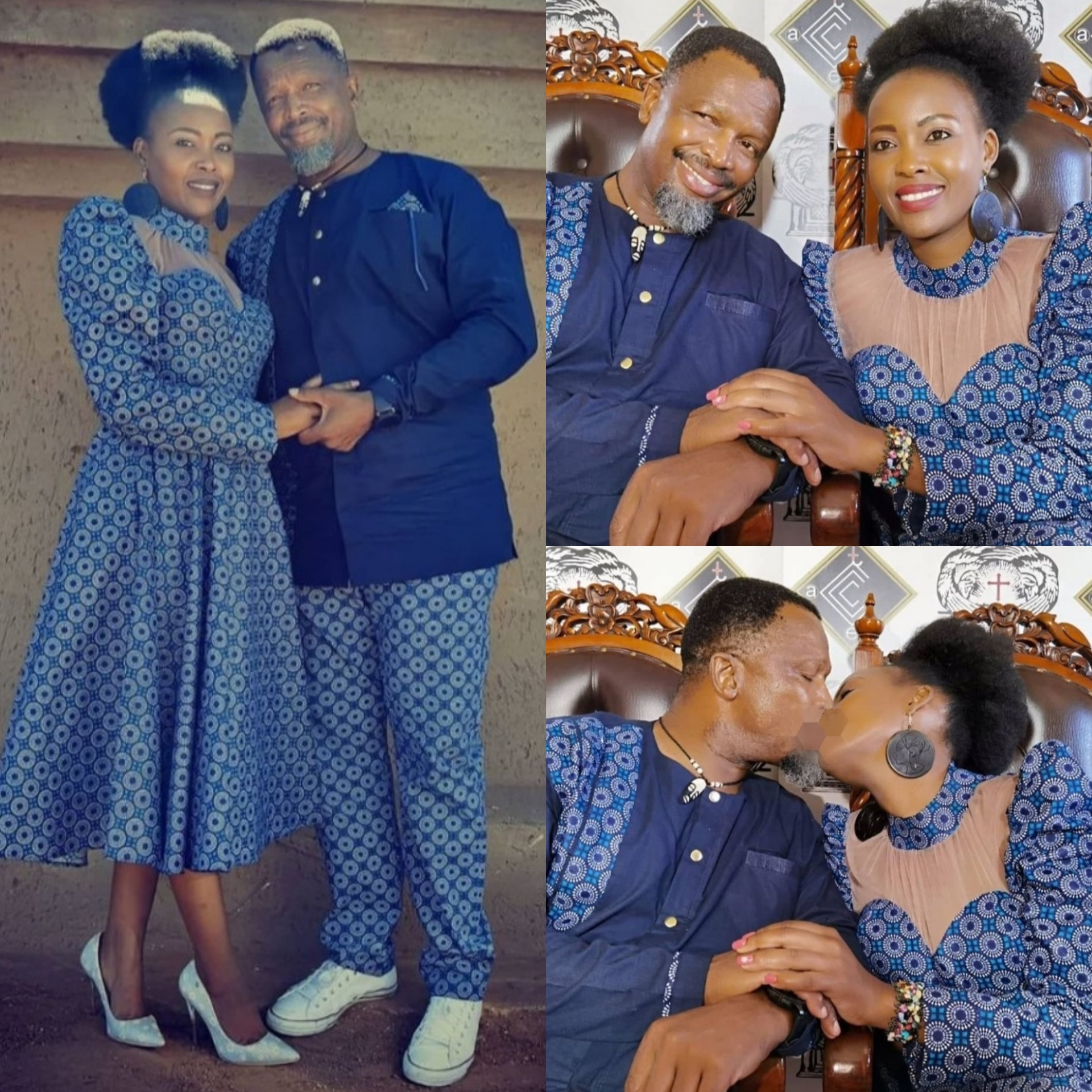 Congrats pour in for Sello Maake Ka Ncube and his beautiful wife on their nuptials