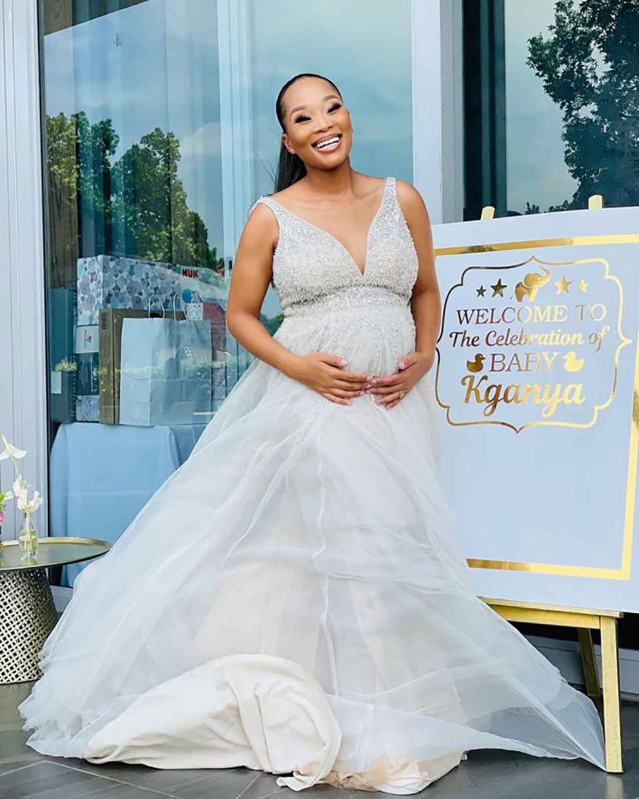 Inside actress Millicent Mashile’s baby shower  Pics