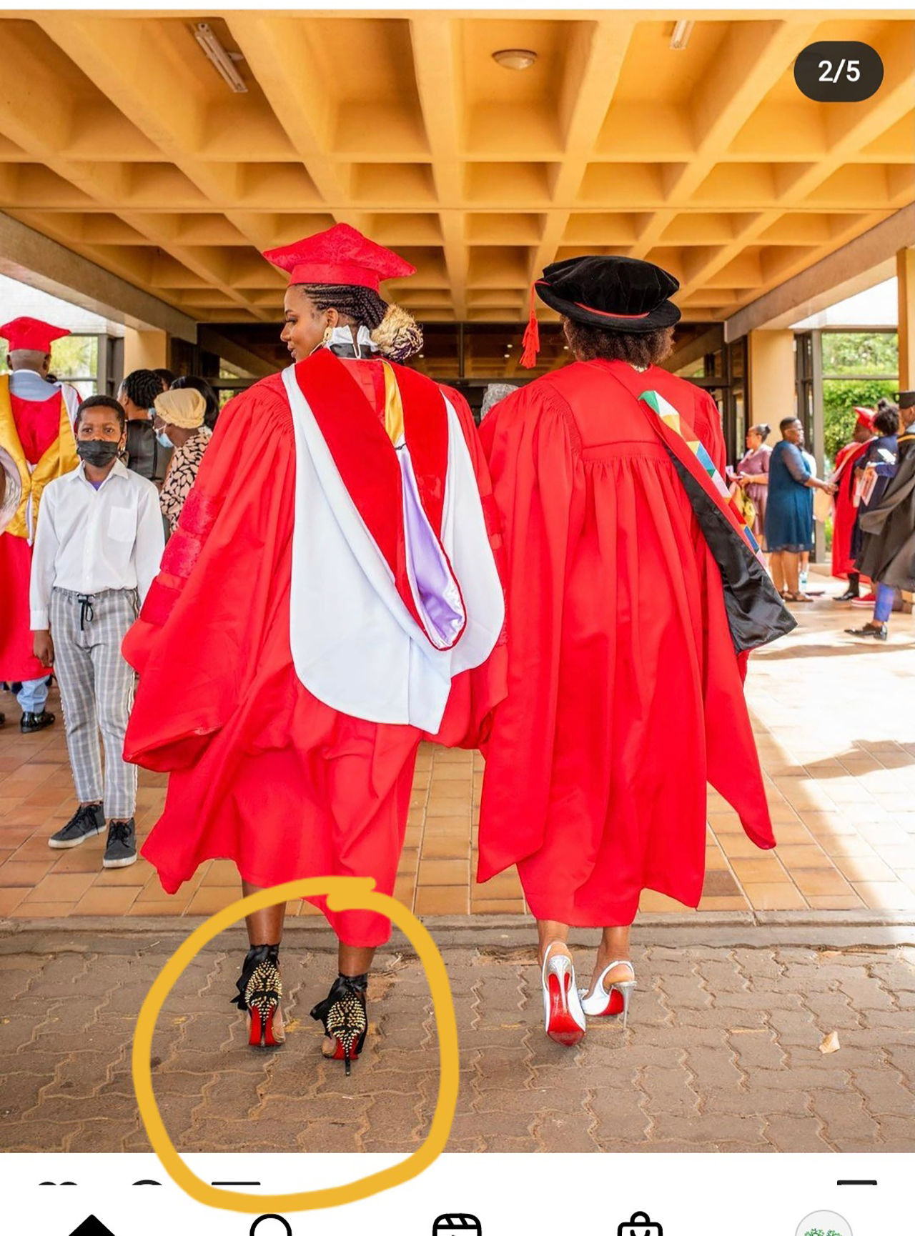 Durban Say What Is This The price of Mamkhize’s Graduation Shoe?