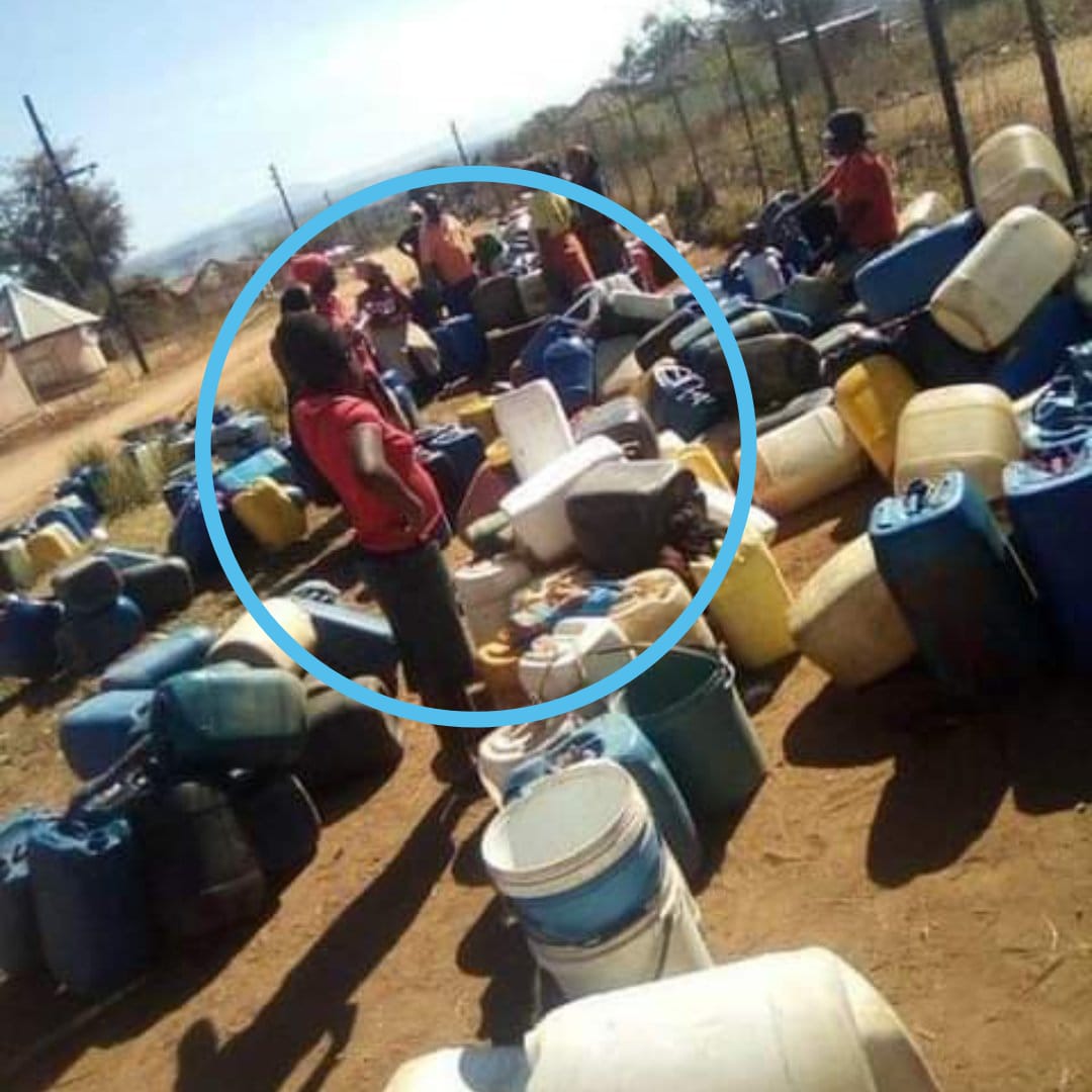 Heartbreaking! Just after the votes, look what is happening already in Giyani. Pic went viral