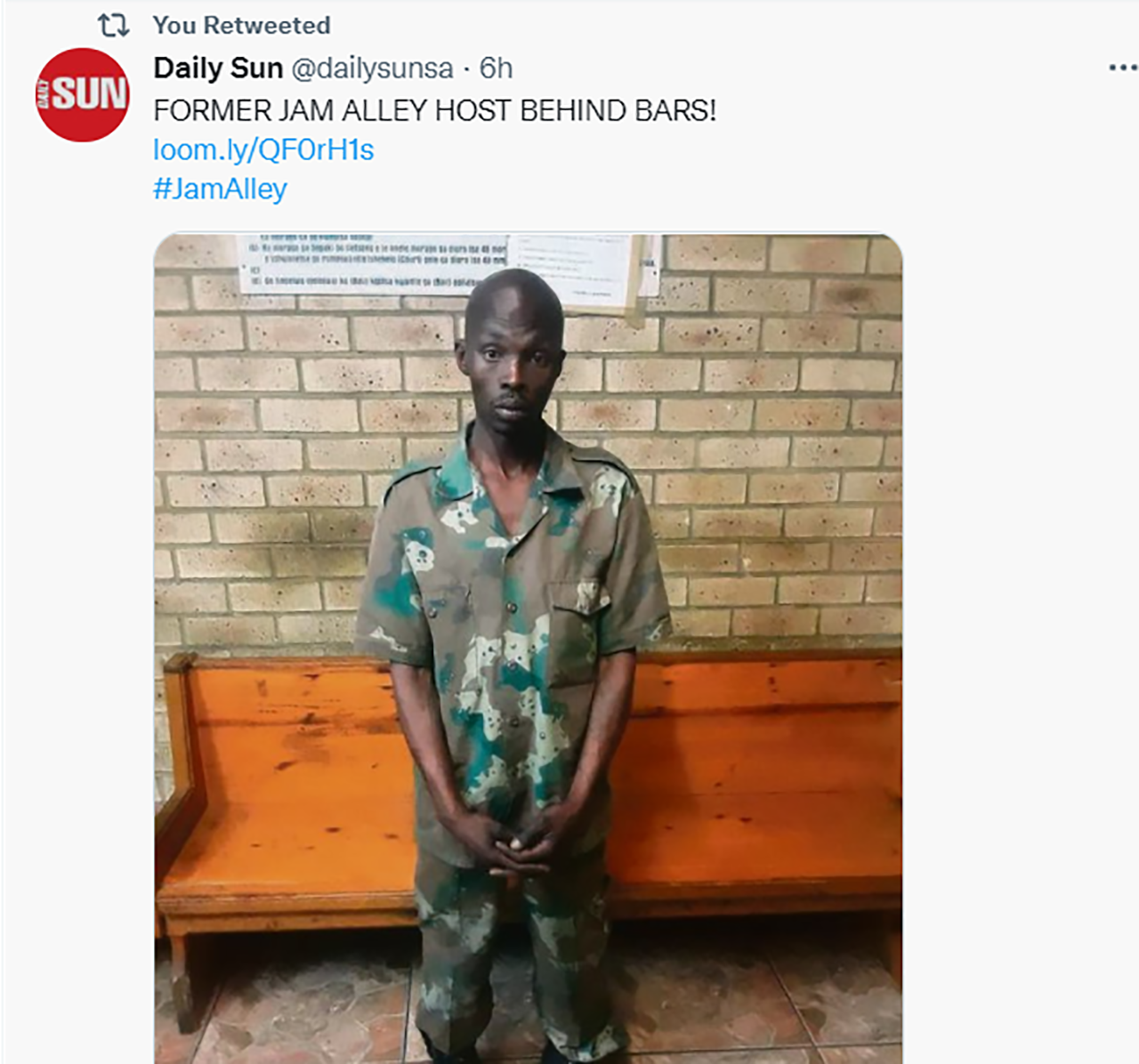 See who he is: Mzansi in Disbelief, as Top SA celebrity lands in PRISON