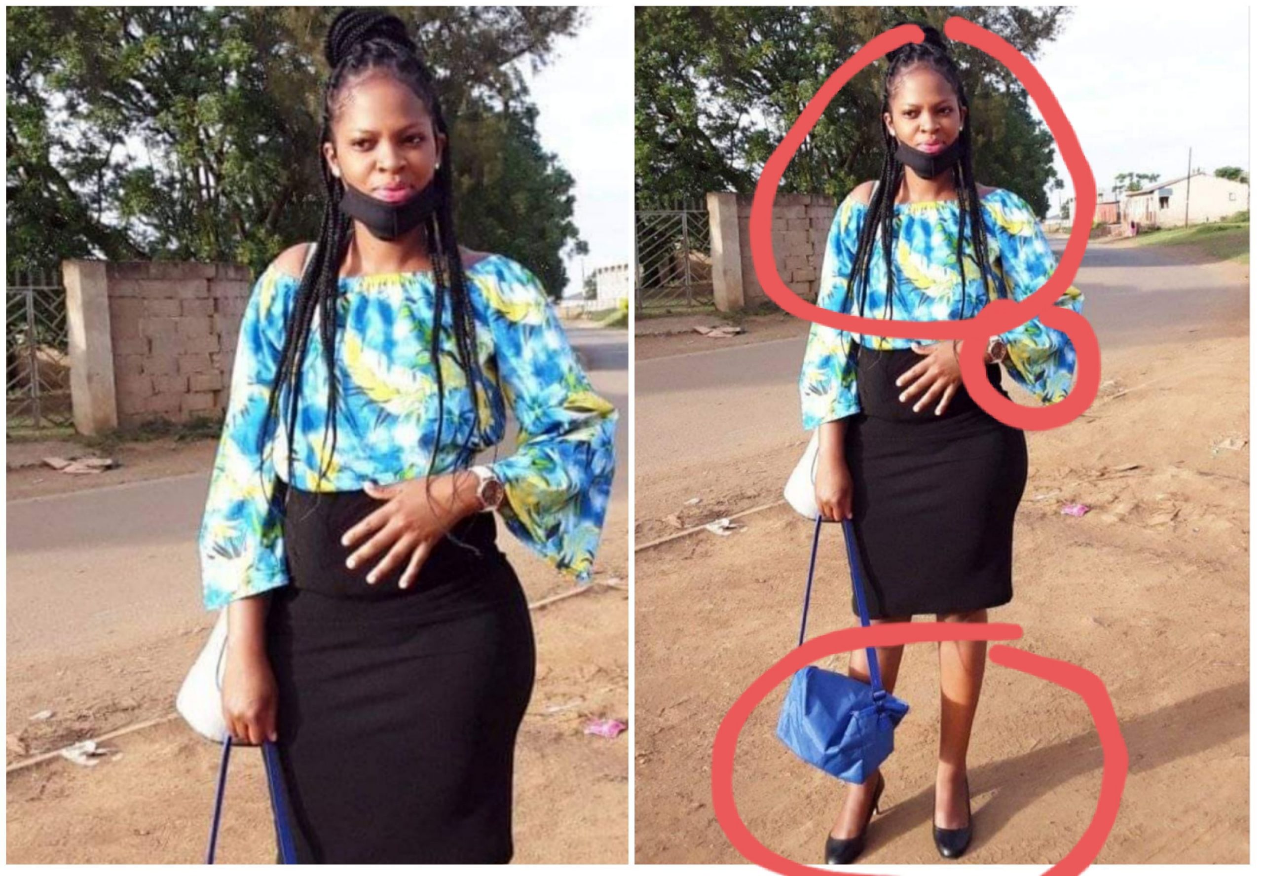 A lady shared but people noticed something “Second day as an Assistant teacher”
