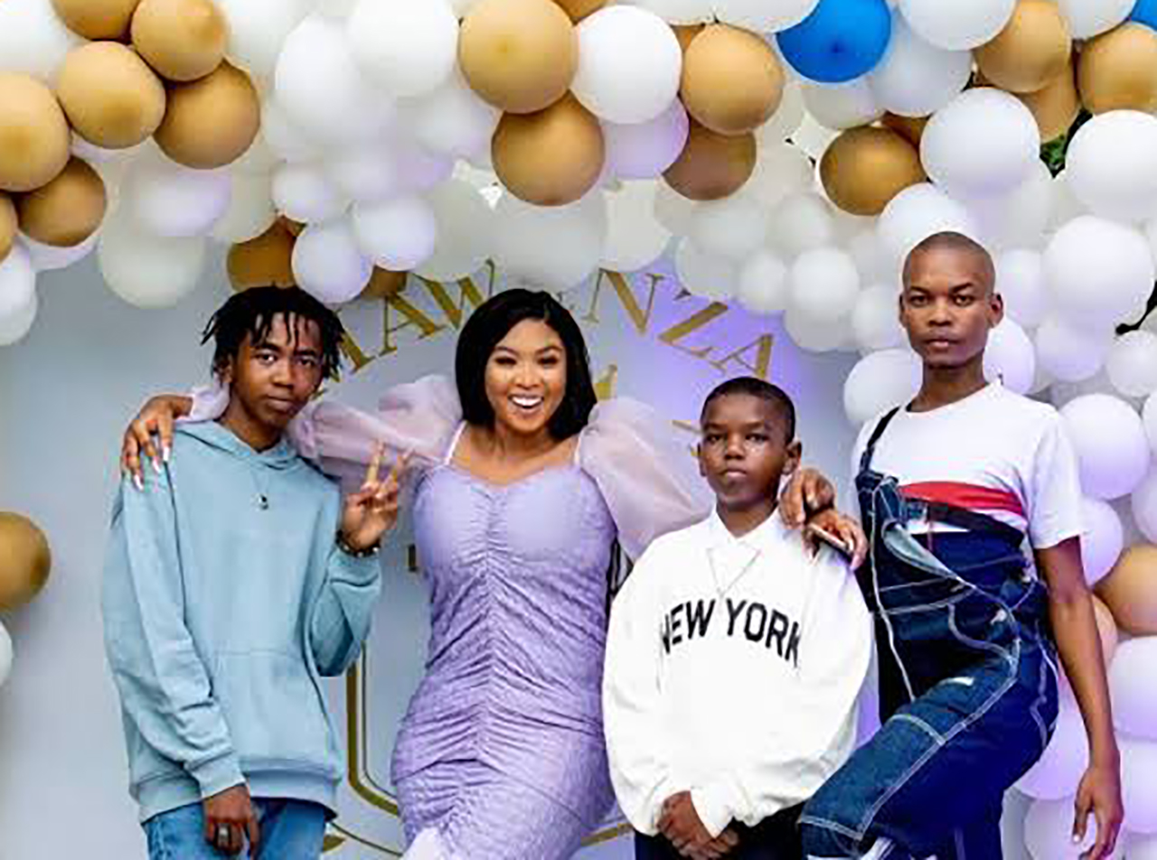 Meet Ayanda Ncwane children, The firstborn looks exactly like Sfiso Ncwane