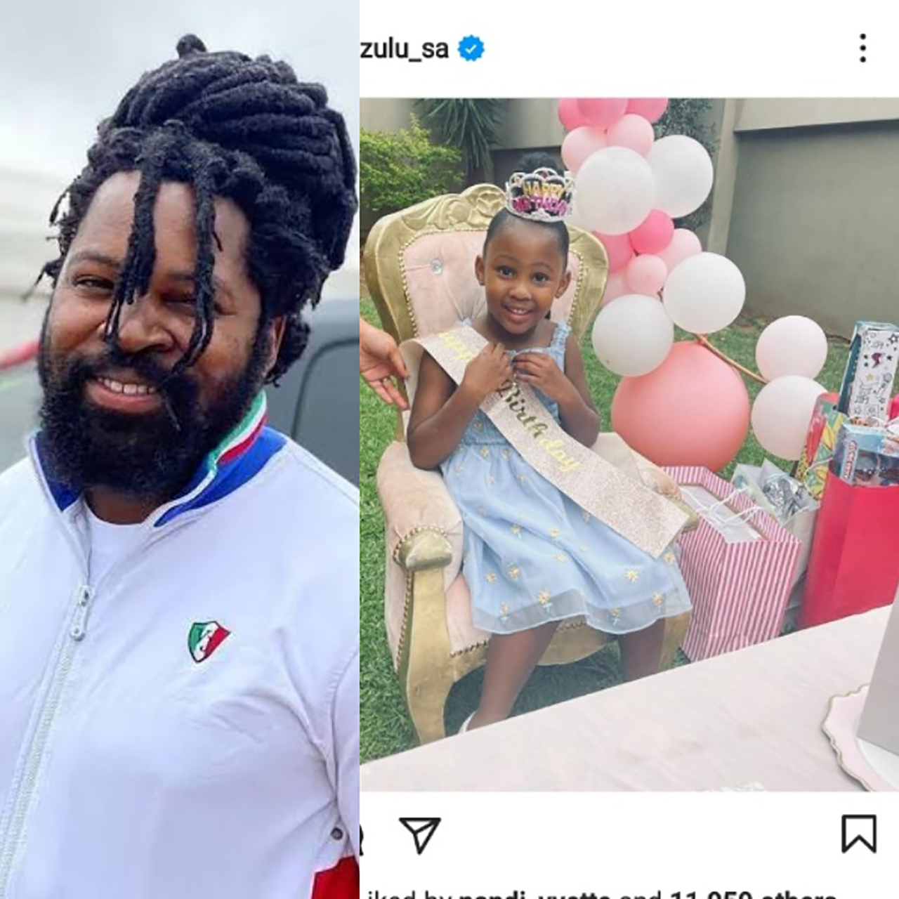 Big Zulu’s daughter left fans in shock on social media