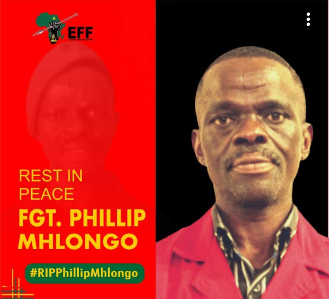 Another big South African fighter passed away