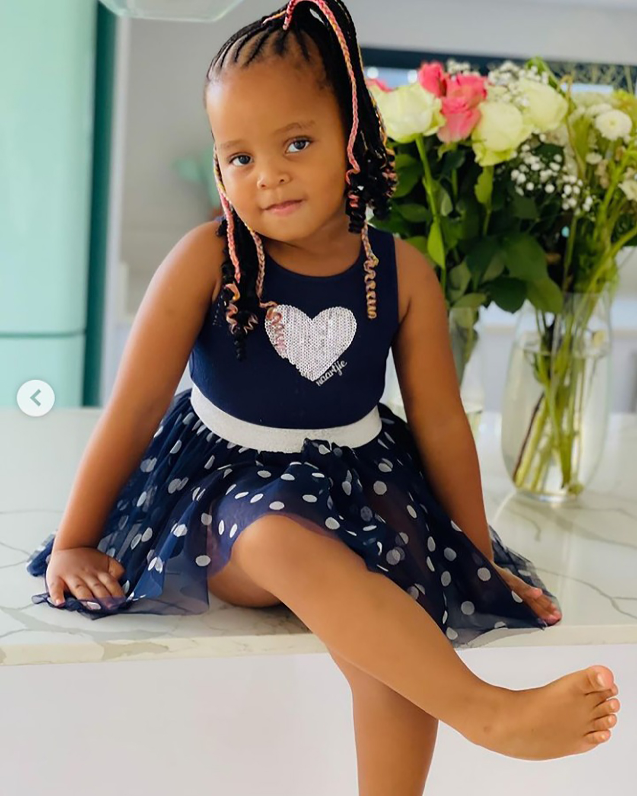 Sbahle Mzizi caused a commotion with her breathtaking photos looking absolutely beautiful