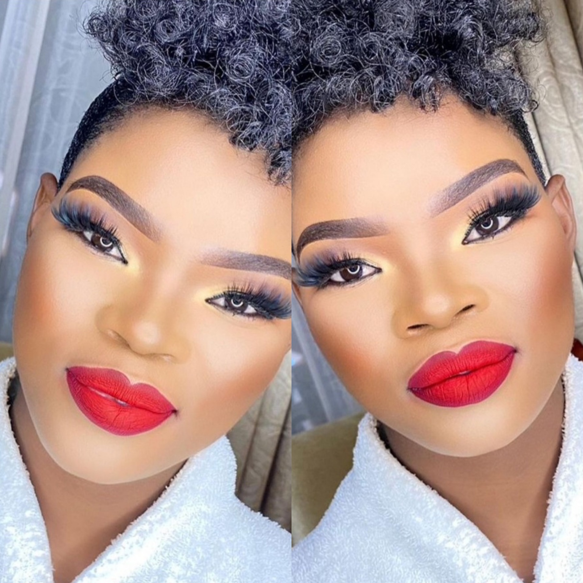 The Qwabe twins cause a commotion with their photos as to which twin it is in a recent post