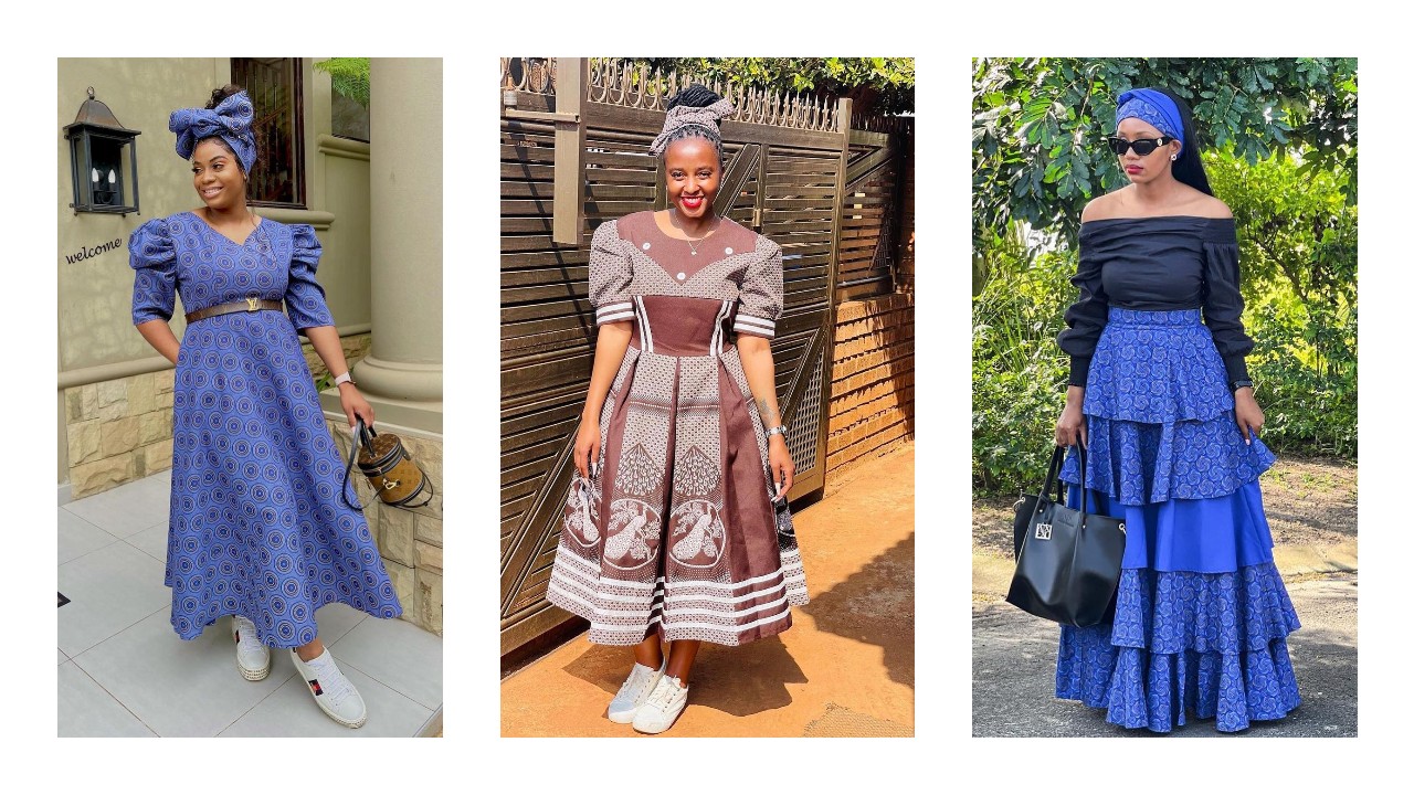 Unique Shweshwe Dresses 2022 For Wedding