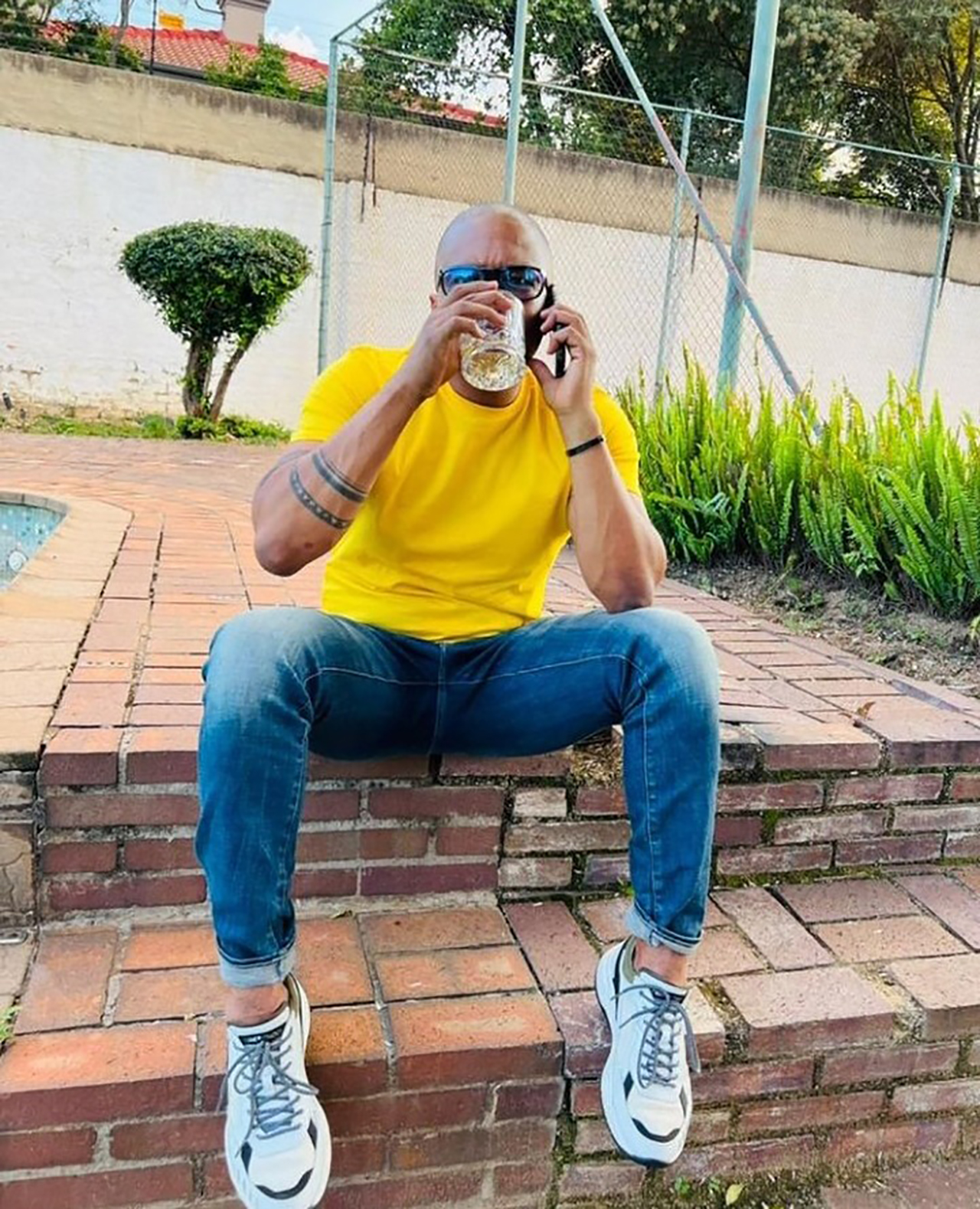 Meneer Manaka from Skeem Saam caused a frenzy with his recent post on social media