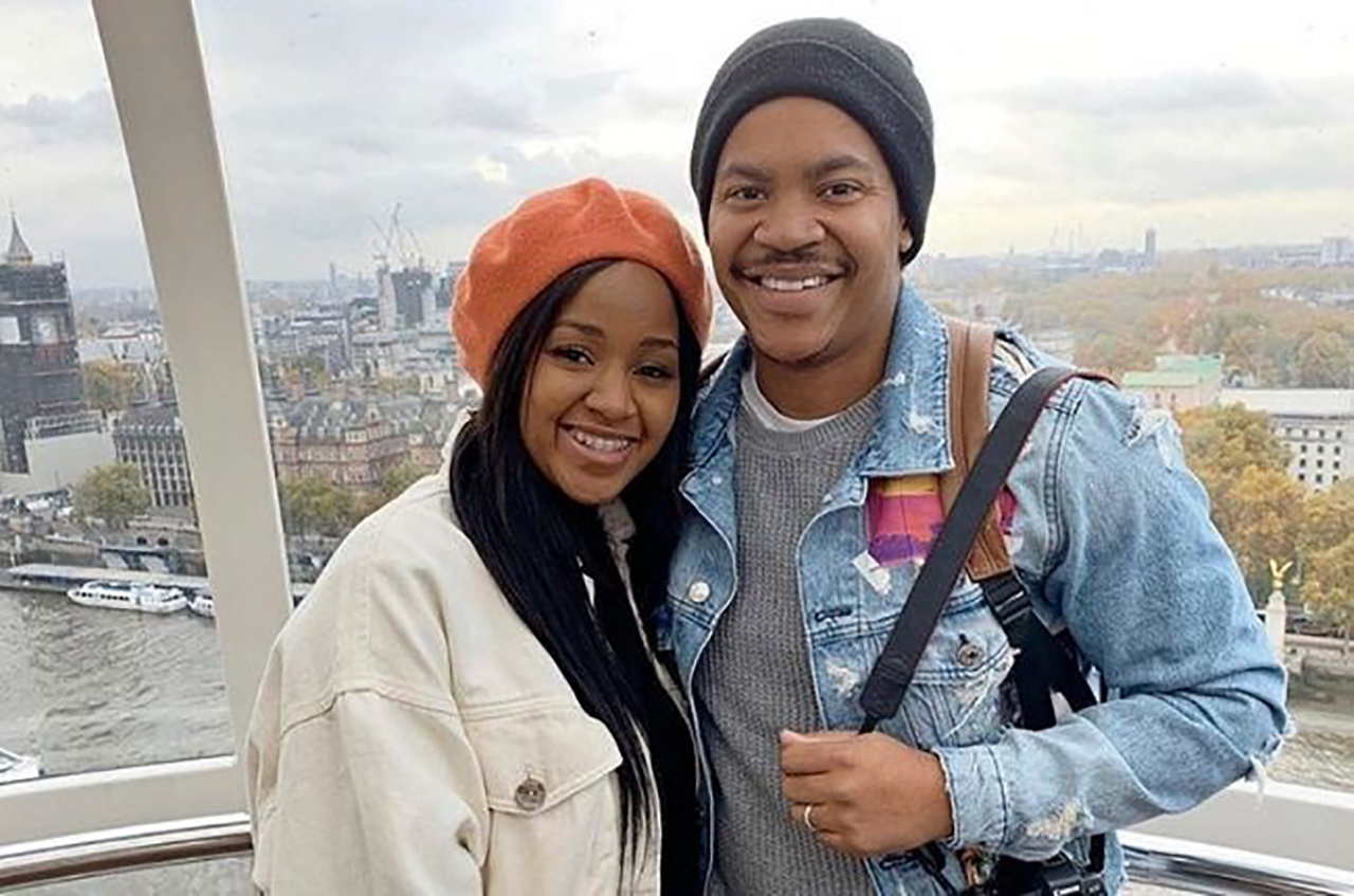 Five years of a good marriage Brenden Praise and Mpoomy Ledwaba