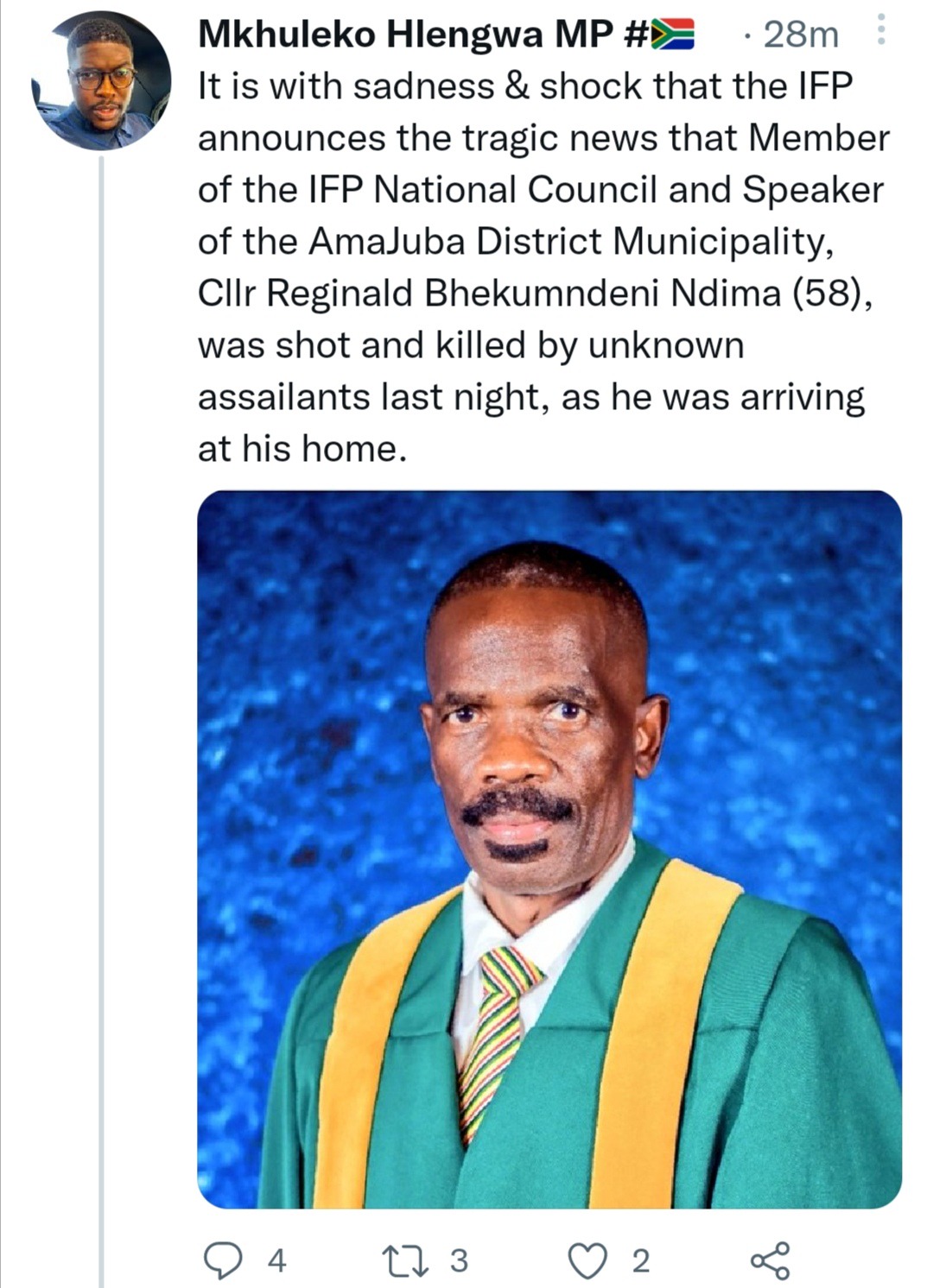 Shocking News: Another Top Politician ‘Shot DEAD’ Last Night