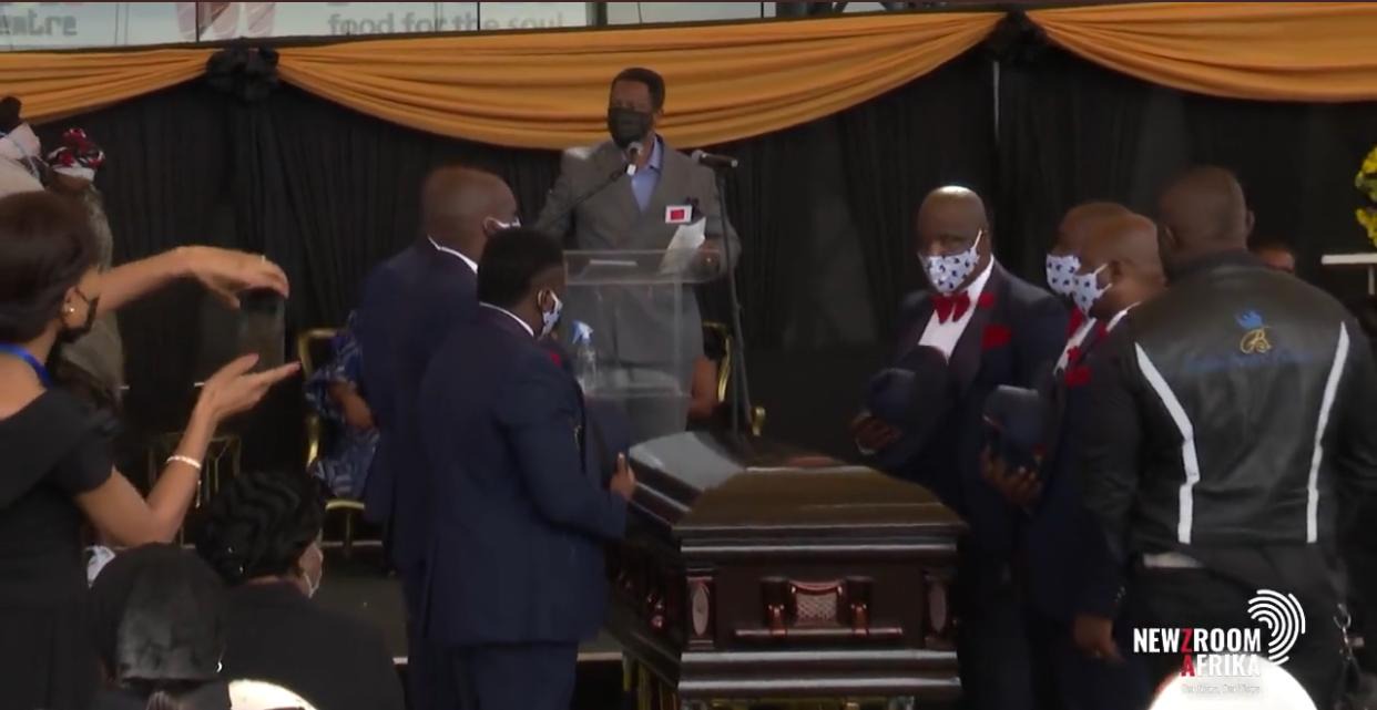 Photos: Patrick Shai’s Coffin And Tombstone Is Beautiful