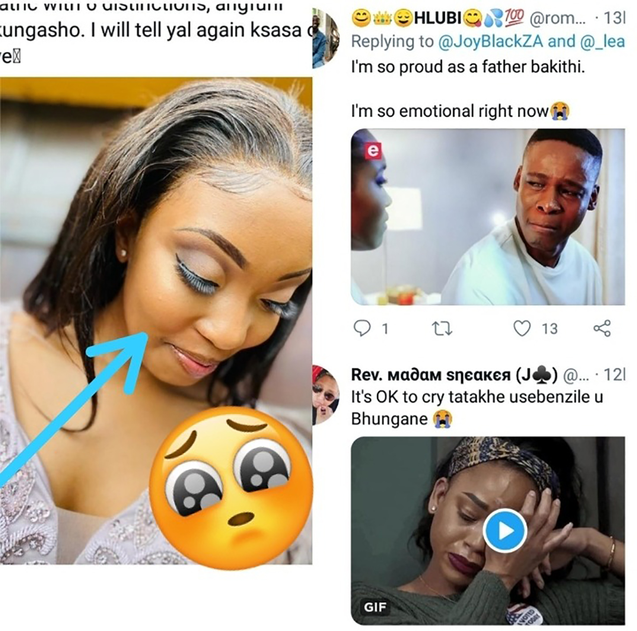 Mother Left people emotional after sharing how her child passed her matric