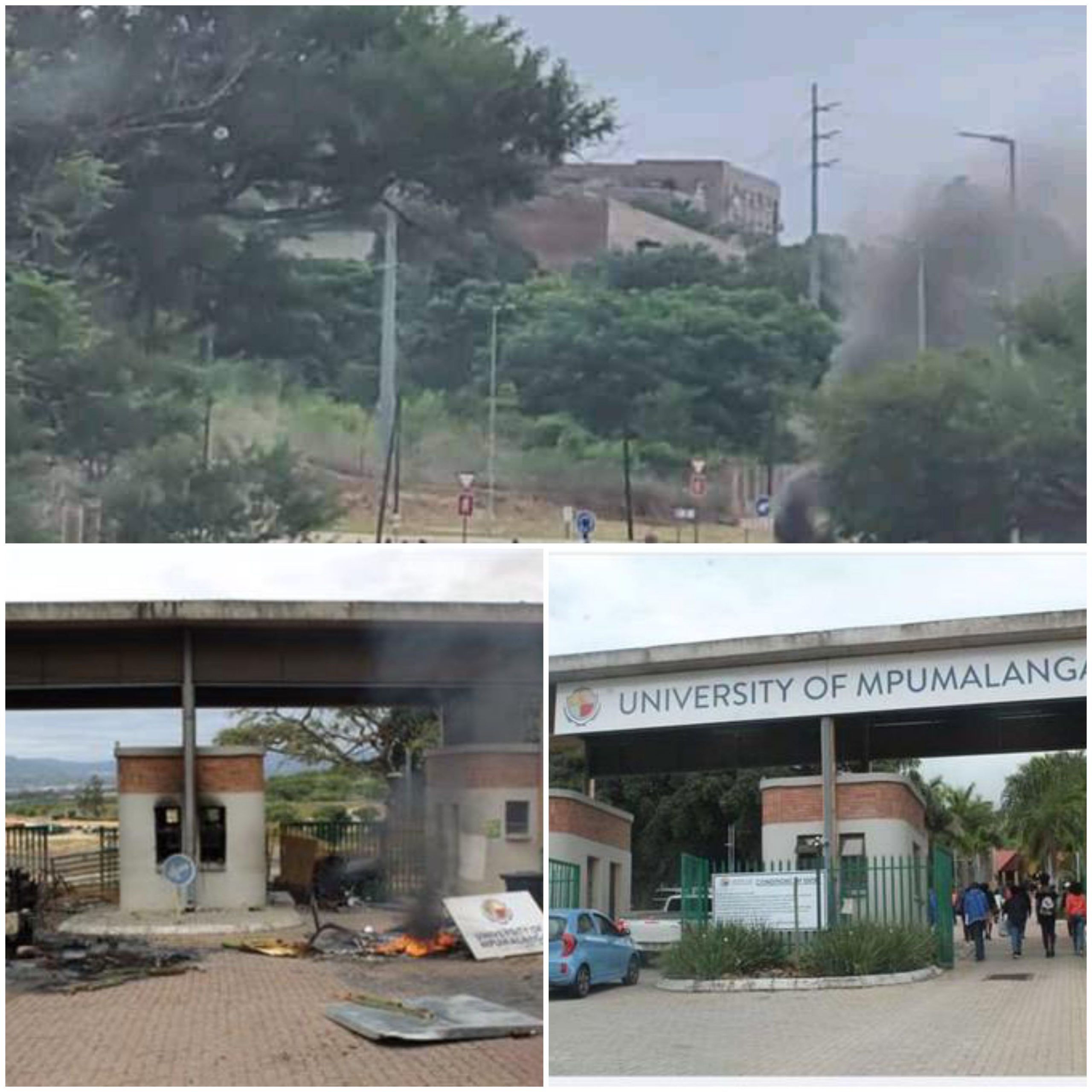 Find out: Mpumalanga university on fire