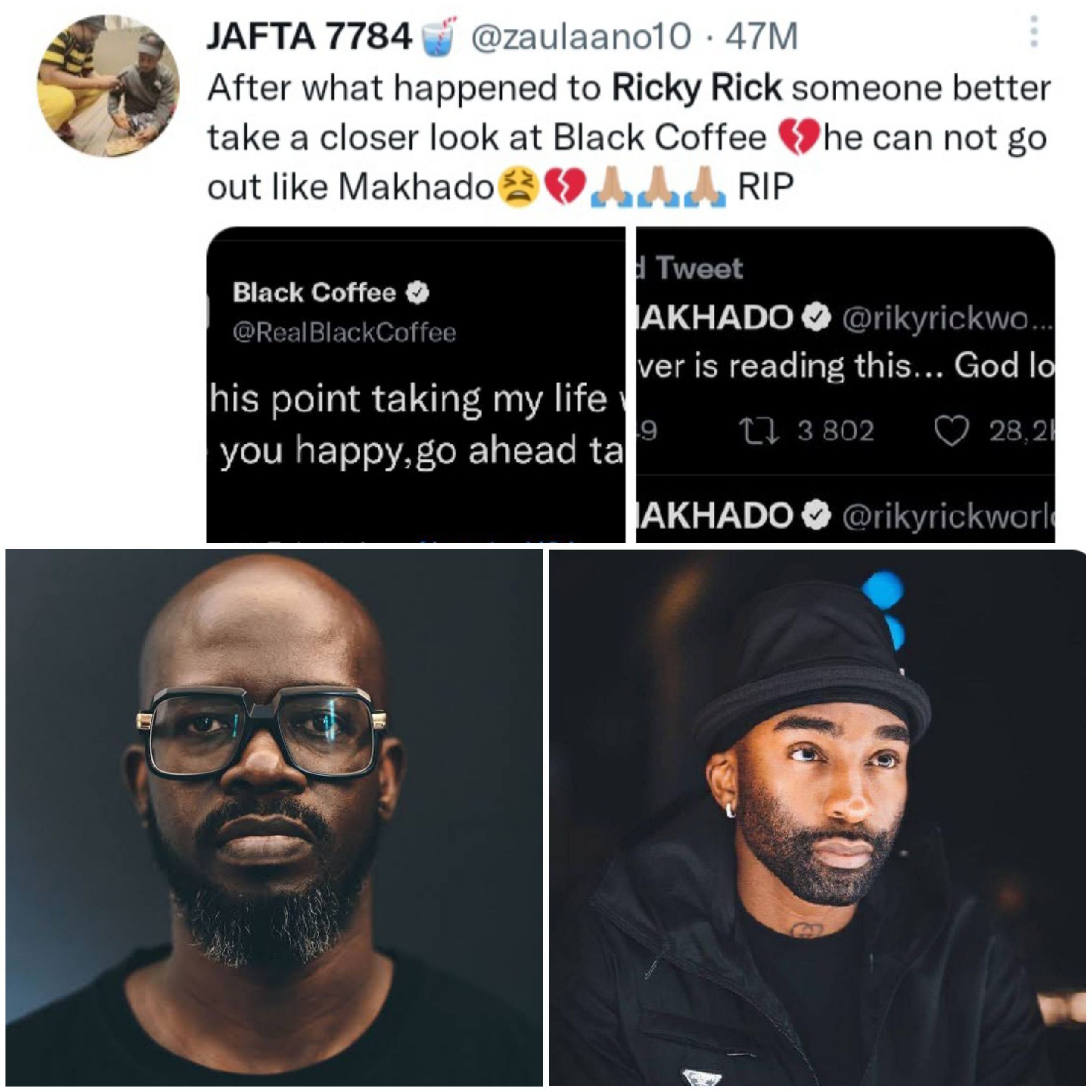 Black Coffee could be in trouble _ see pictures