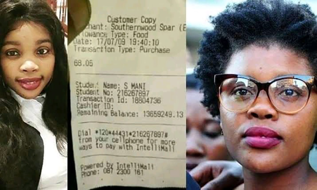 See What is happening to a girl who once received R14 million from NSFAS years back