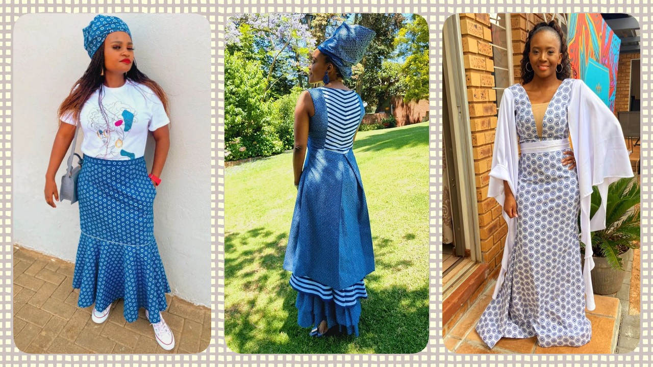 Shweshwe Dresses 2022 For Black Women – Shweshwe