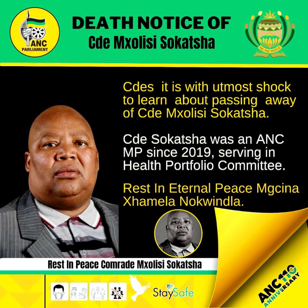 ANC MP DIES in a Car Crash This Morning:Rest In Peace