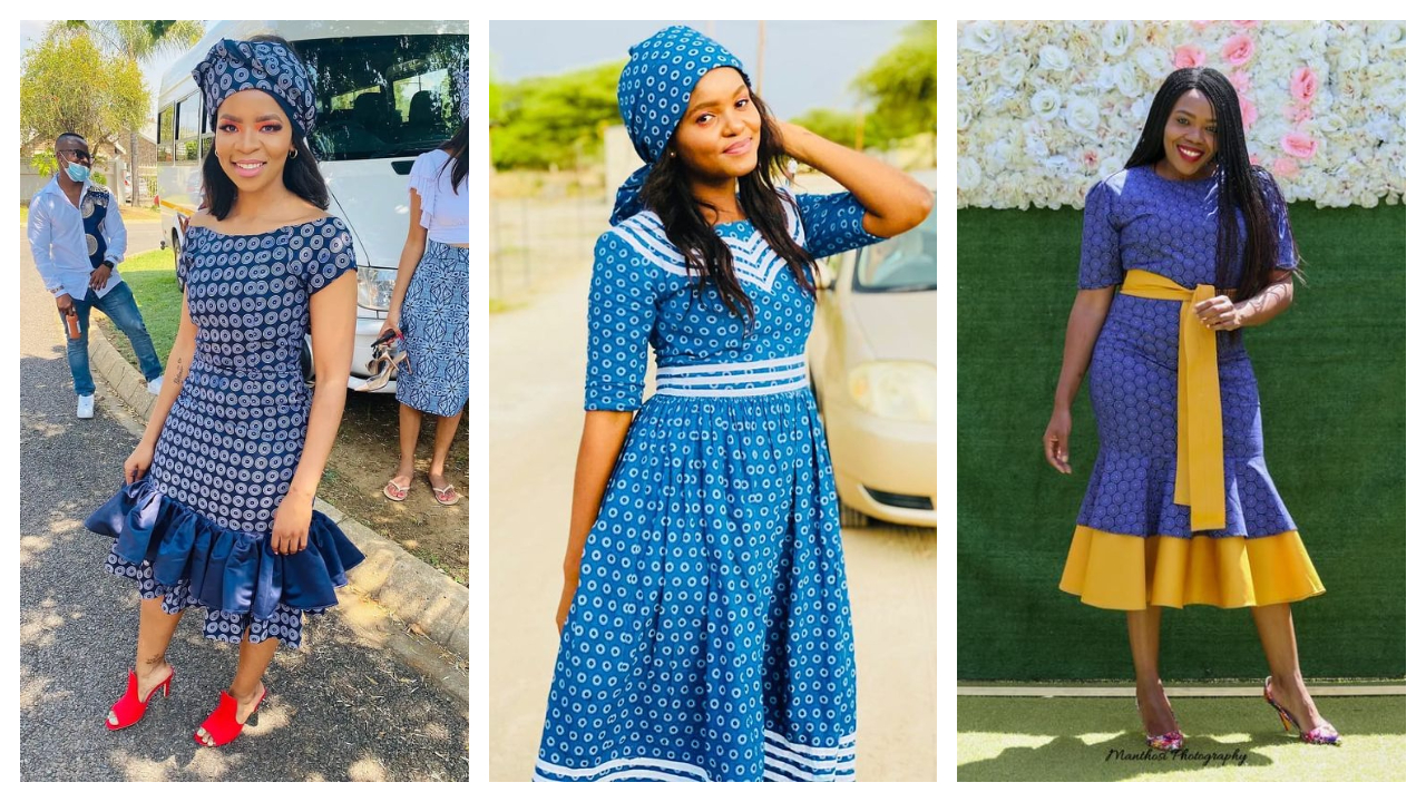  Top Shweshwe Dresses For African Ladies in 2022