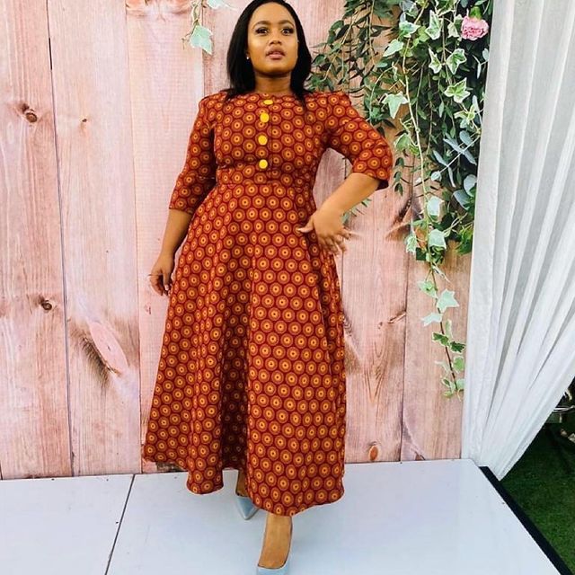 Shweshwe Dresses 2022 Traditional Dress For Ladies