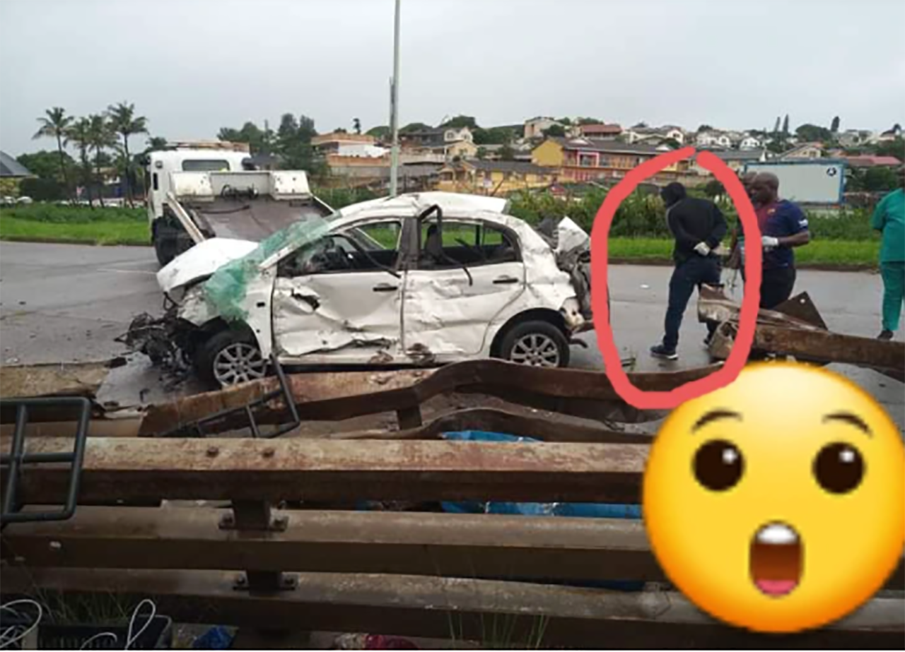 A heated clash occurred between criminals and police after they were chased and crashed on Inanda