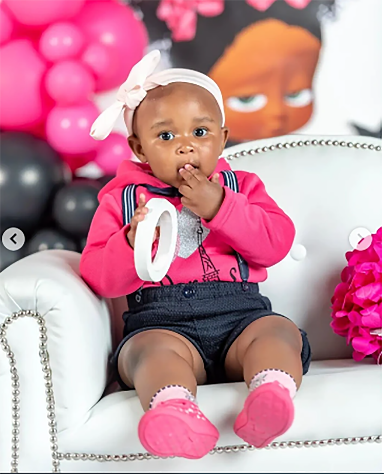 Happiness! Mokgadi From Skeem Saam Celebrates Daughter’s 1st Birthday 