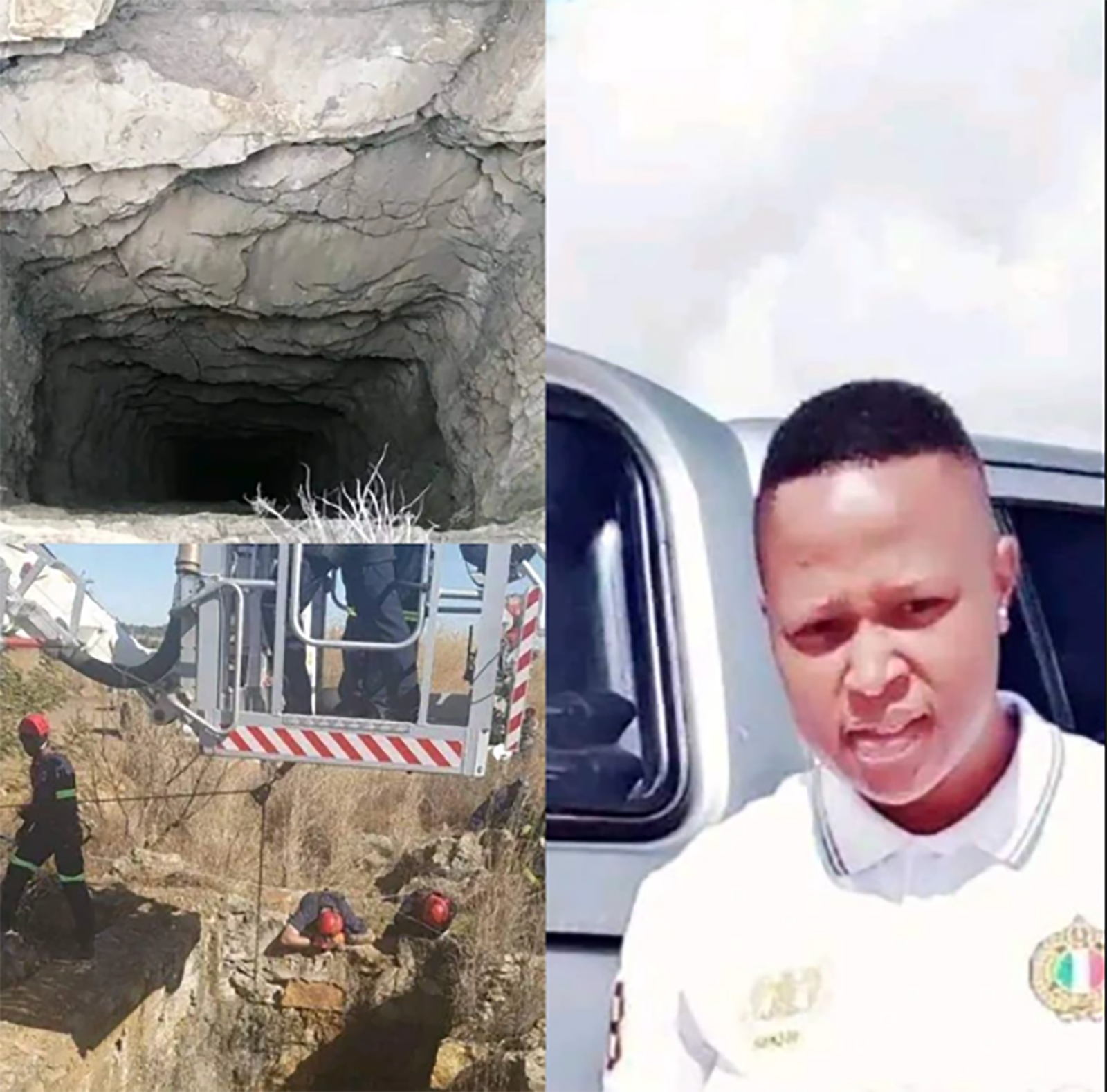 It is The Mine Shaft Where Refilwe Malope’s Body Was Found Alongside Another Body Of A Stranger