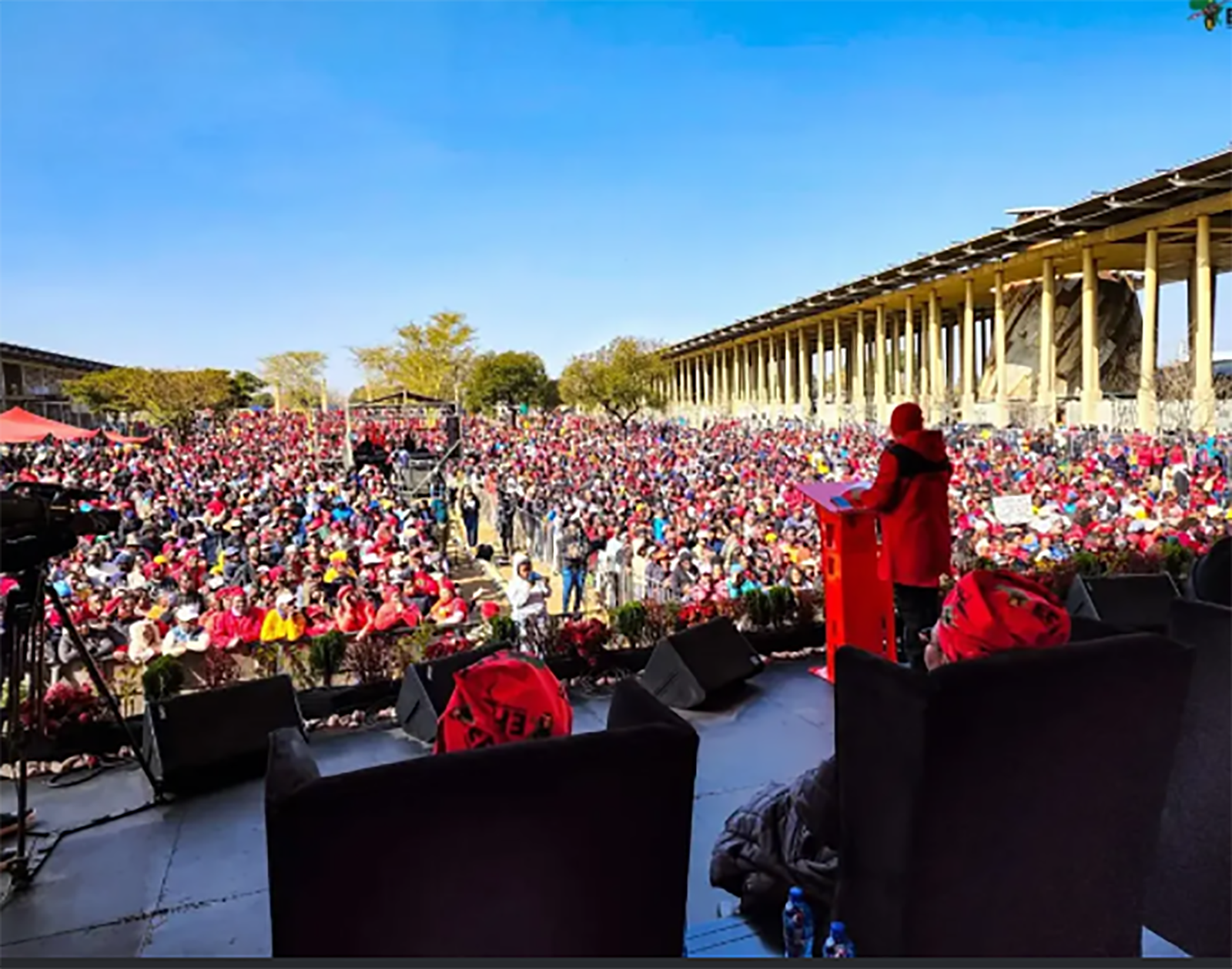 Julius Malema says No freedom without jobs, security, and comfort