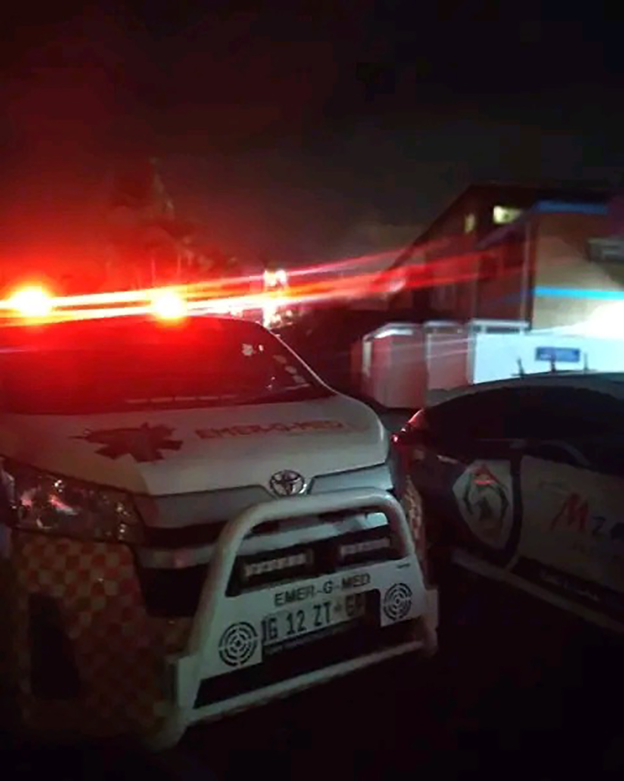 Tears: A Durban Base Hospital Is In Flames This Morning.