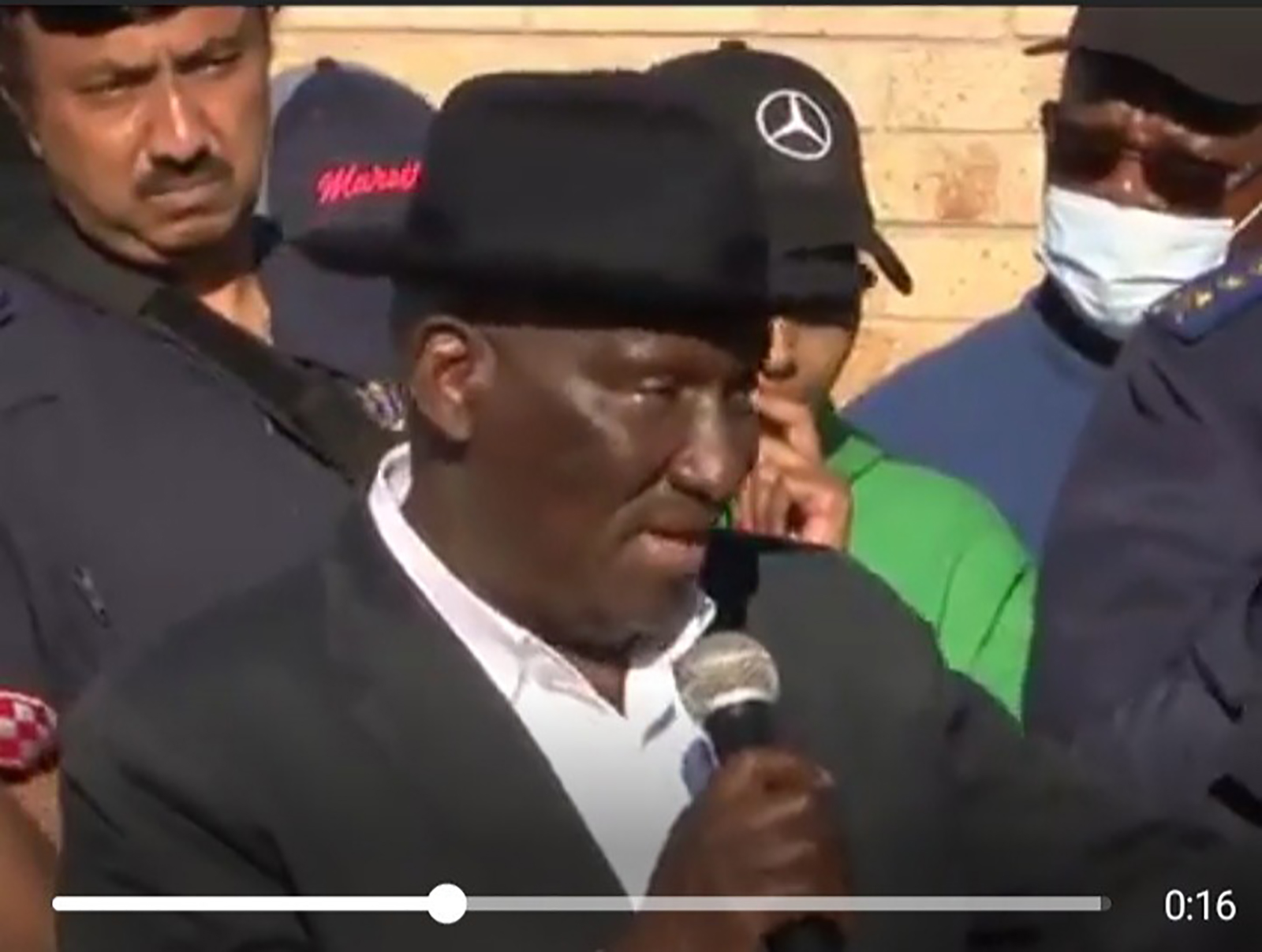 Mzansi Reacts To Bheki Cele Crying For The 22 Under-Age Kids Who Died At A Tarven