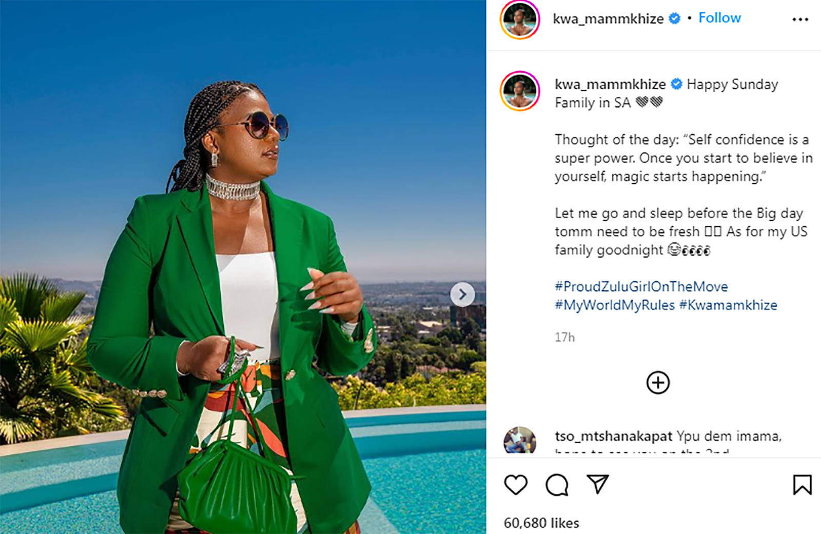 Divorce definitely looks good on MaMkhize,See her life now