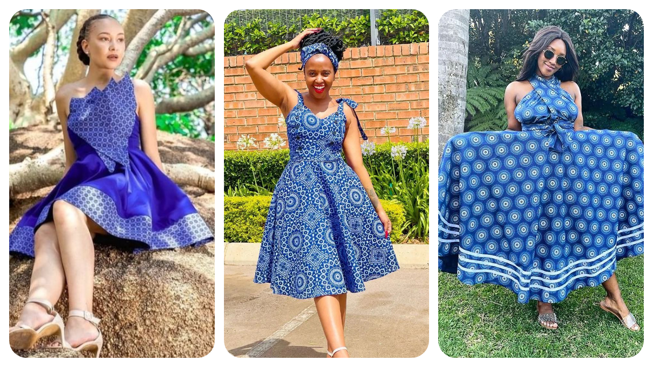 Exclusive shweshwe Dresses For Beautiful Girls 2022