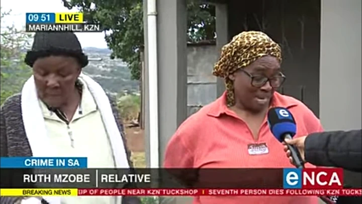 A mother who lost 4 family members in the mass shooting yesterday in KZN speaks out