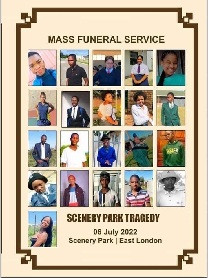 Inside The Funeral Of Enyobeni 21 Victims. See What Was Spotted PHOTOS