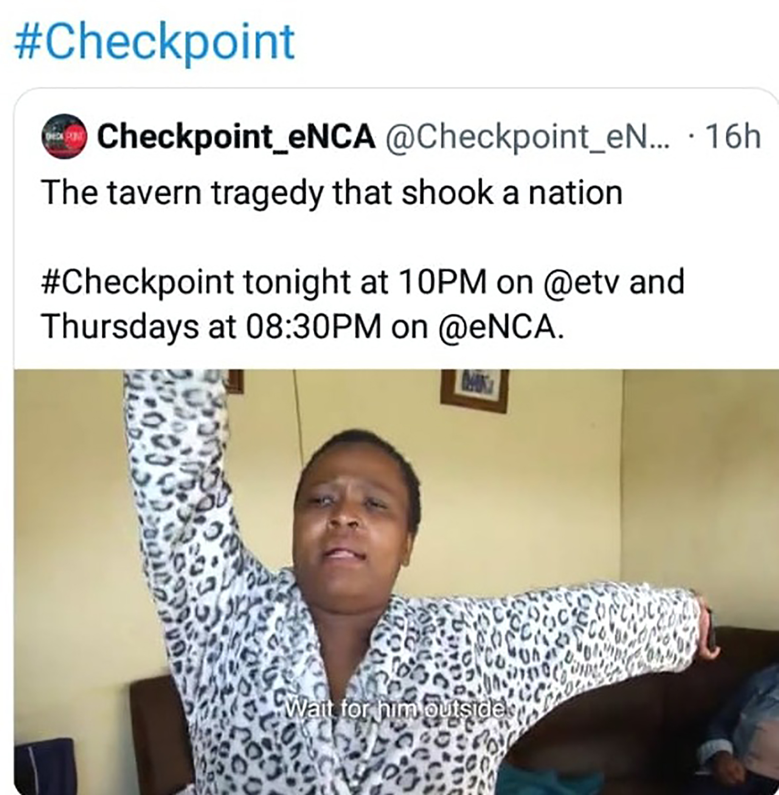 Enyobeni owner can be heard boasting that he is a celebrity after being called by eNCA journalist