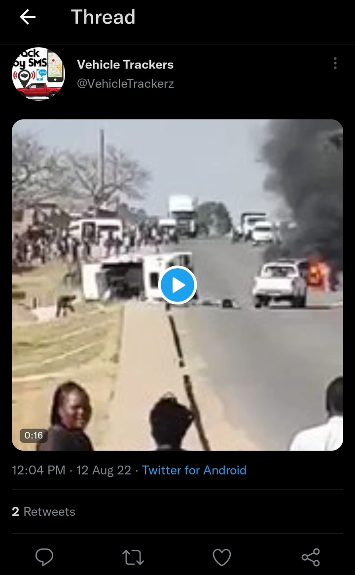 Watch: Video of a Cash-In-Transit Robbery in Mpumalanga Leaves People Traumatized