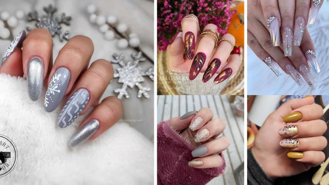 Top Amazing Winter Nail Design Ideas (Simple & Extravagant )