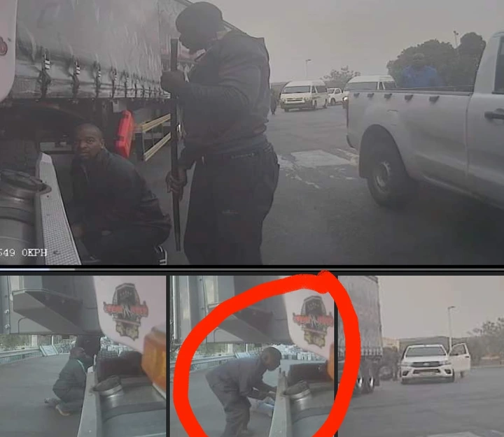 A Truck Driver Stopped At BP On M1 From Soweto At 05:00 When He Came Across These Suspects