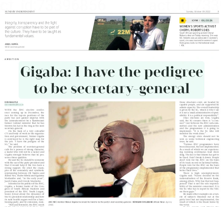 Forgotten former minister Malusi Gigaba plots huge comeback