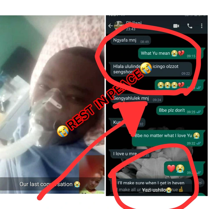 RIP This Guy Left Touching Message For his Girlfriend Before he Died, What He Said Is so Emotional