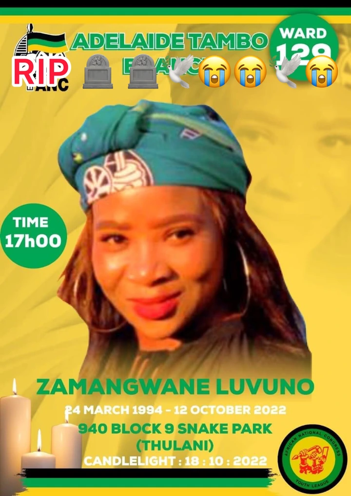 RIP! Yet another ANC member was Painfully killed on her way home. See how she allegedly died