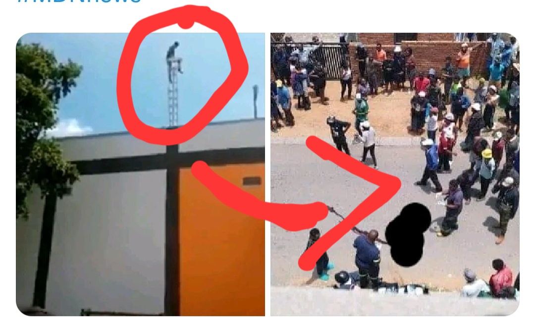 RIP: A Man Jumped To His Death At Ndofaya Mall After He Was Allegedly Screaming The Name  Mabli 