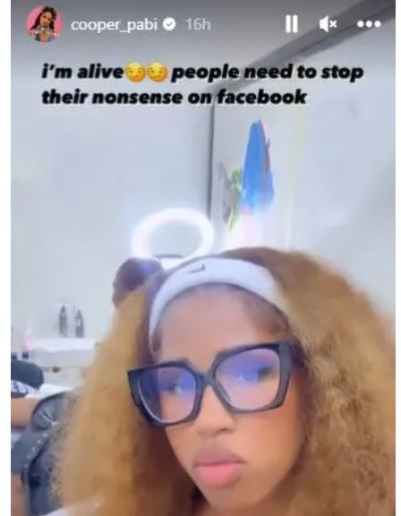 Shocked! 21-year-old South African songstress, Pabi Cooper was killed by a death hoax